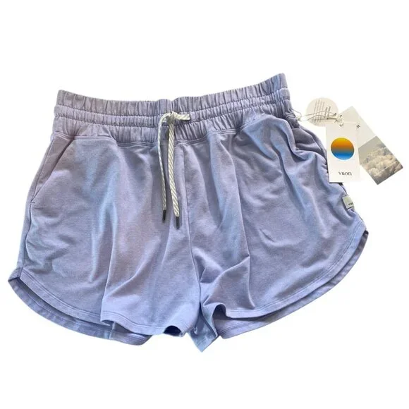 NWT Vuori Halo Performance 2.0 Lounge Shorts W's XL Lavendar MSRP$68 - Picture 2 of 11